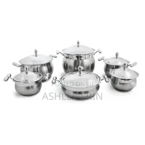 Prandelli 12-Piece Stainless Steel Cookware Set
