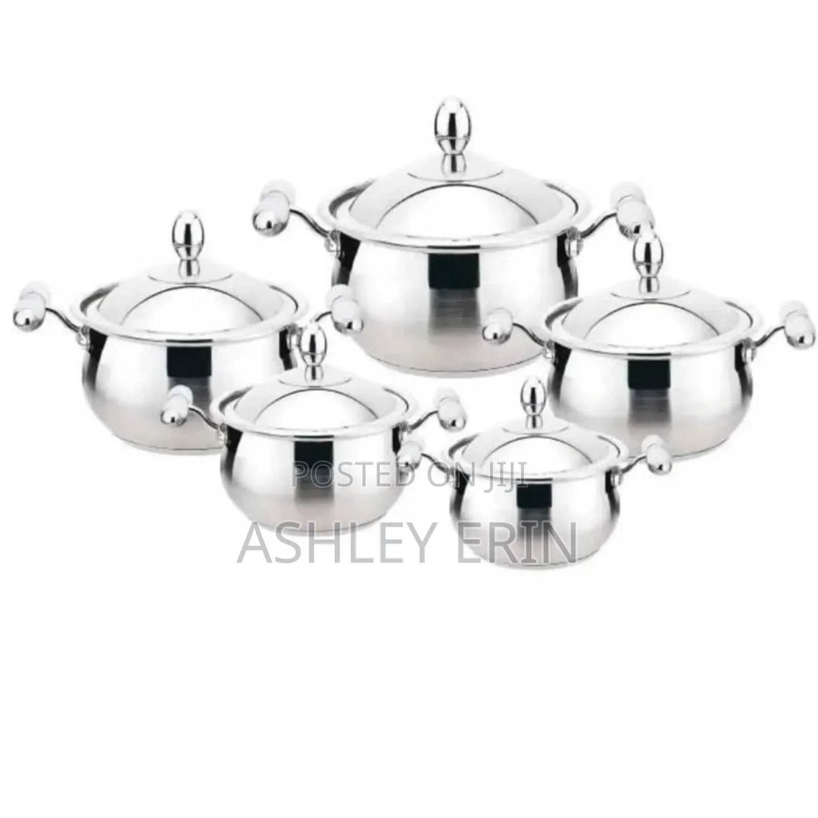 Prandelli 12-Piece Stainless Steel Cookware Set