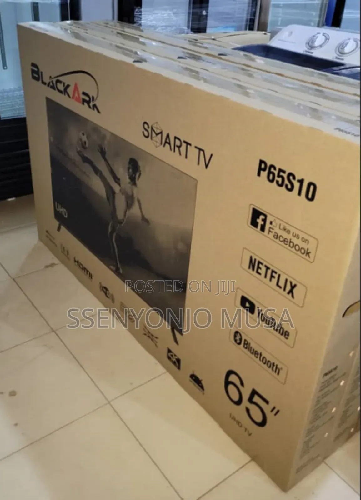 Blackark 65" Uhd Smart Led Tv - Android, Frameless Design