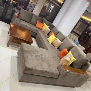 Classic U Shaped Living Room Sofa Set