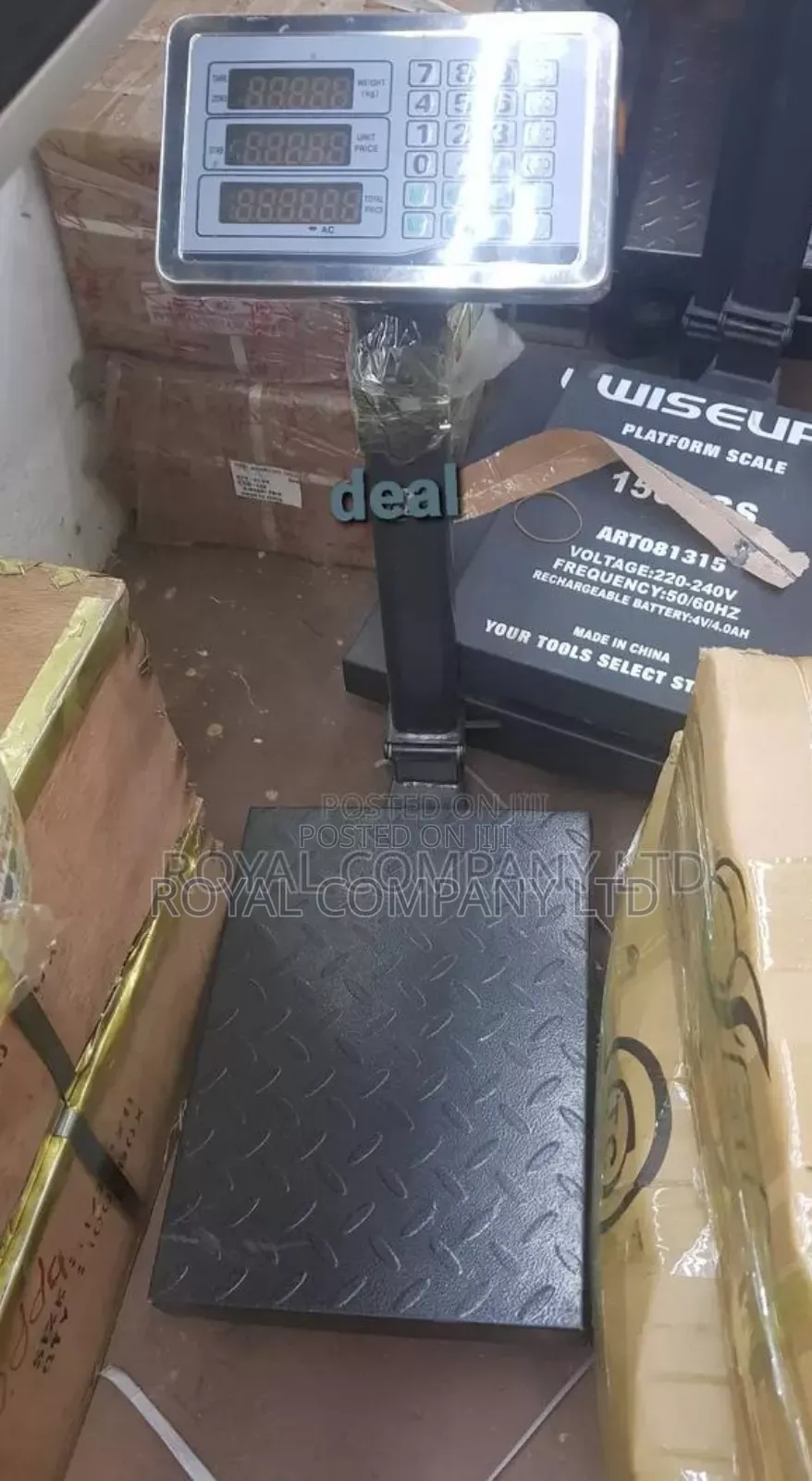 Digital Weighing Scale 150kgs