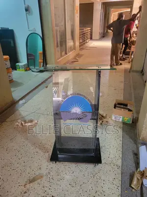 Wood Glass Pulpit