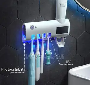 Smart Solar Uv Sterilizer Toothpaste Dispenser