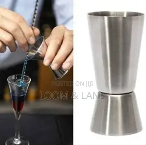 Stainless Steel Cocktail Shaker Measure Cup