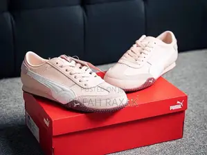 Original Women’S Pink Puma Bella Ut Leather Sakura Sneakers