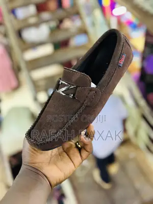 Original Coffee Brown Polo Suede Moccasins