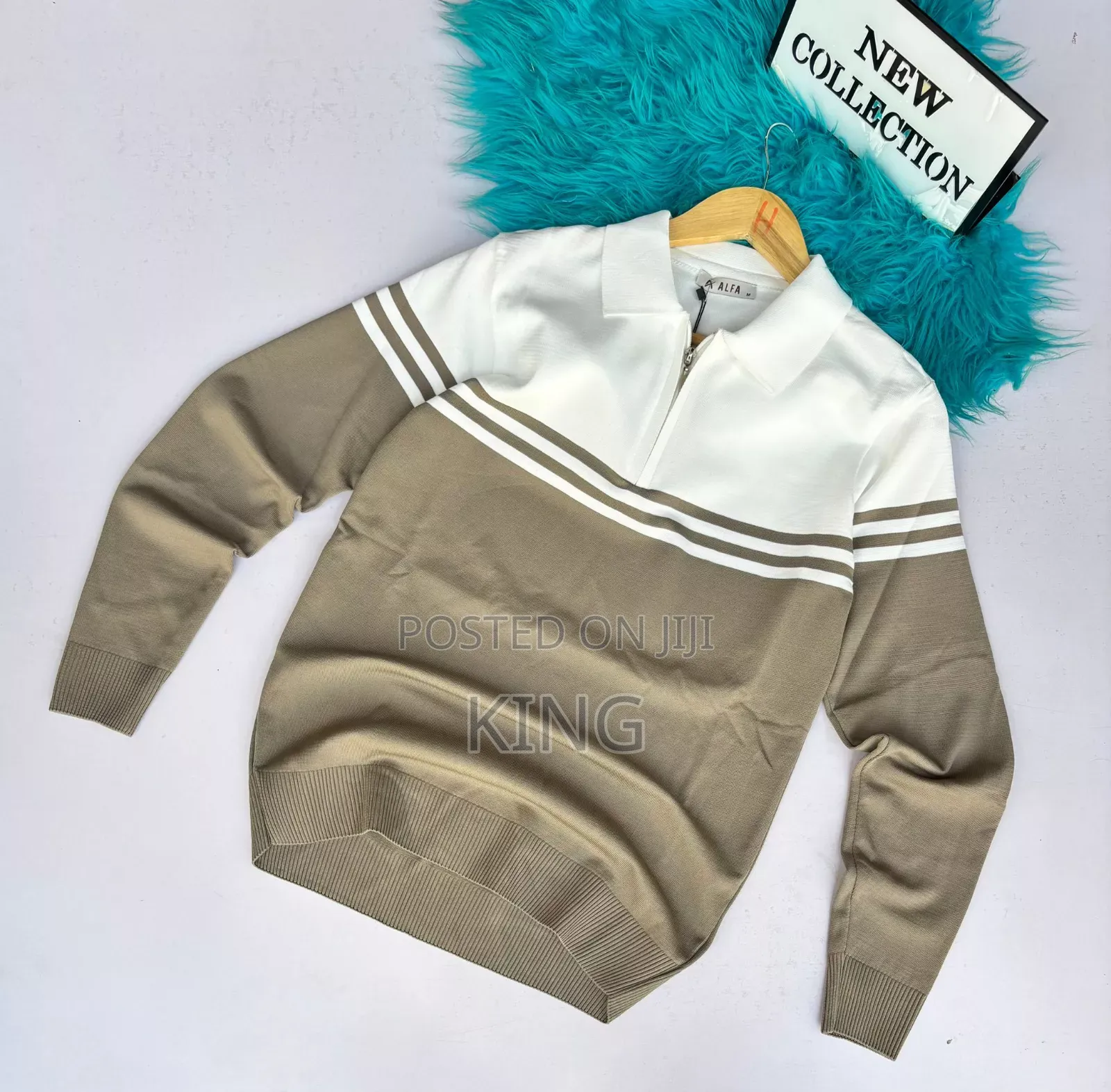 Catcus Quarter Zip Polo