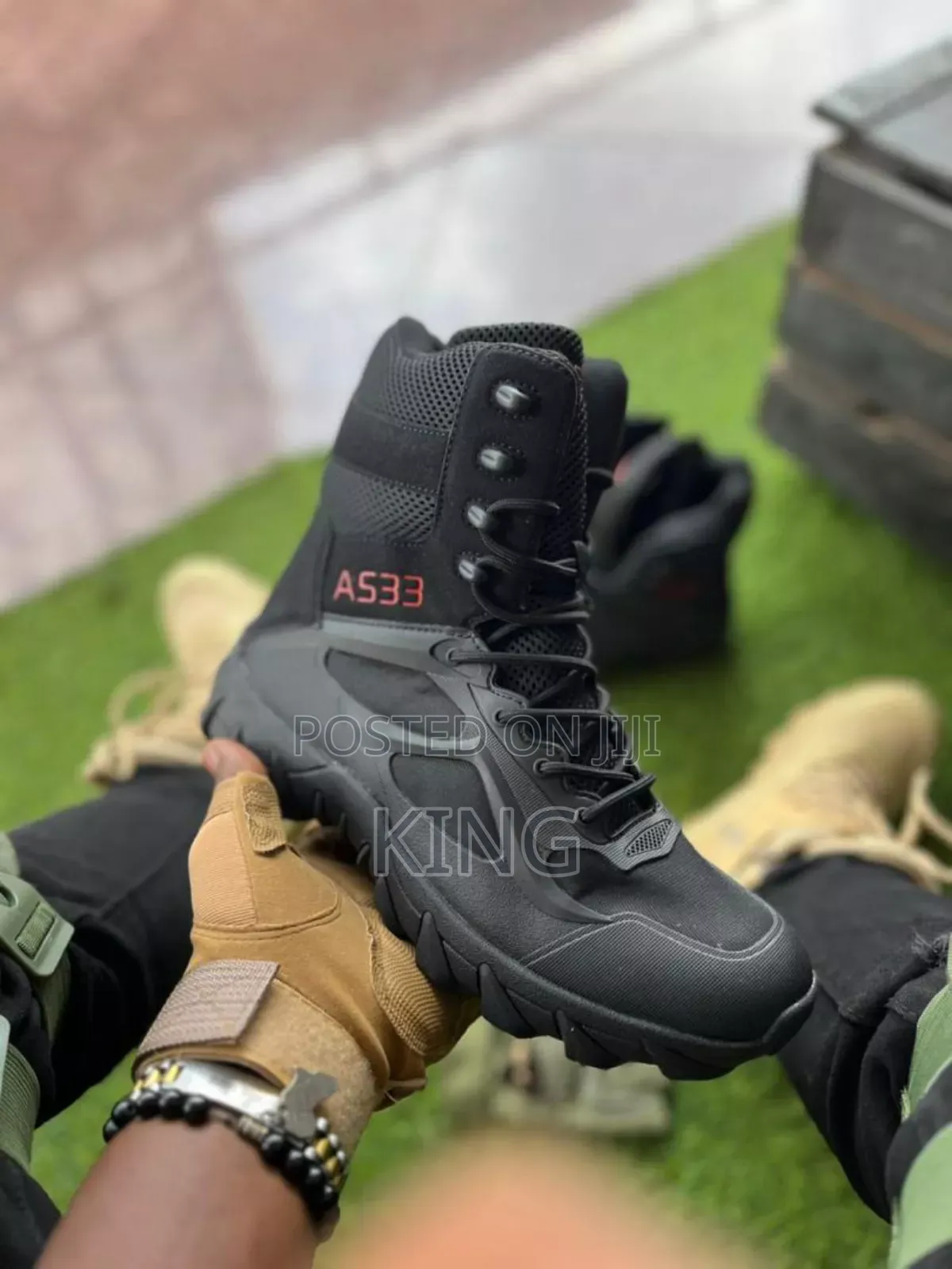 Swift As33 Army Boots