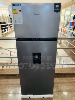 Hisense 270 Liters Double Door Refrigerator With Dispenser