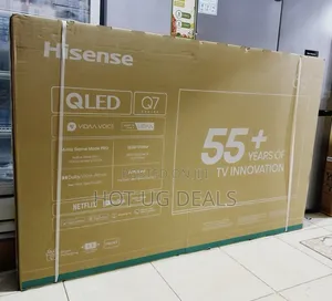 Hisense 65 Inch Qled Aq7 Series Smart Television Black