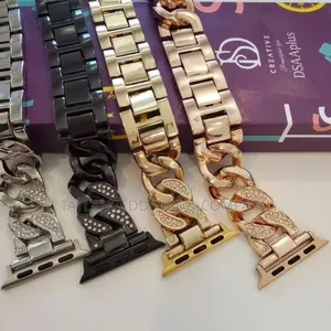 Luxe Apple Watch Strap - Rose Gold Ladies