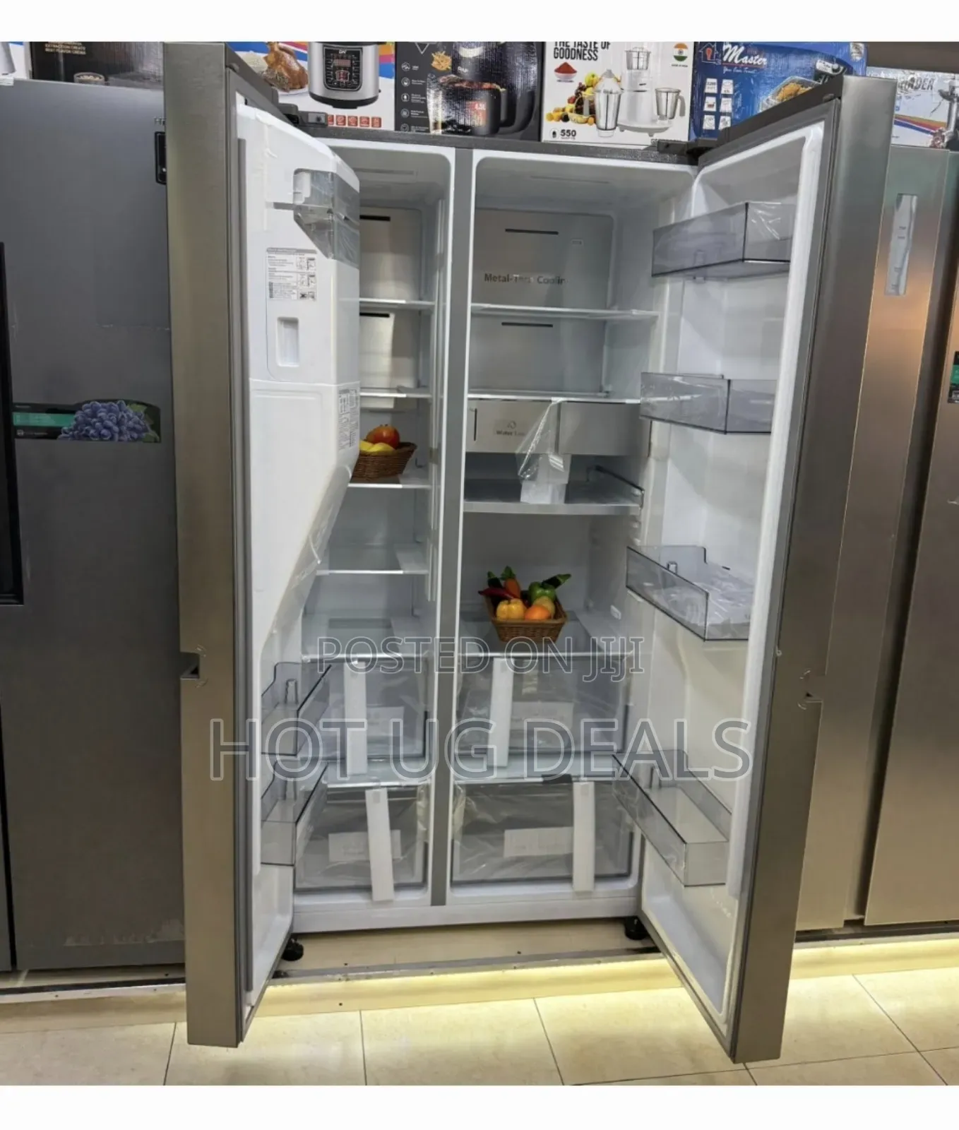 Pixel 670 Litres Side-by-Side Refrigerator With Dispenser