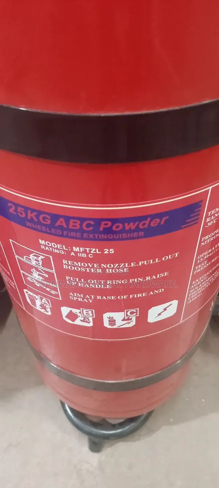 25kg,Fire Extinguishers(Powder)