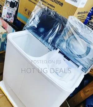 Hisense 7kg Twin Tub Washing Machine - White