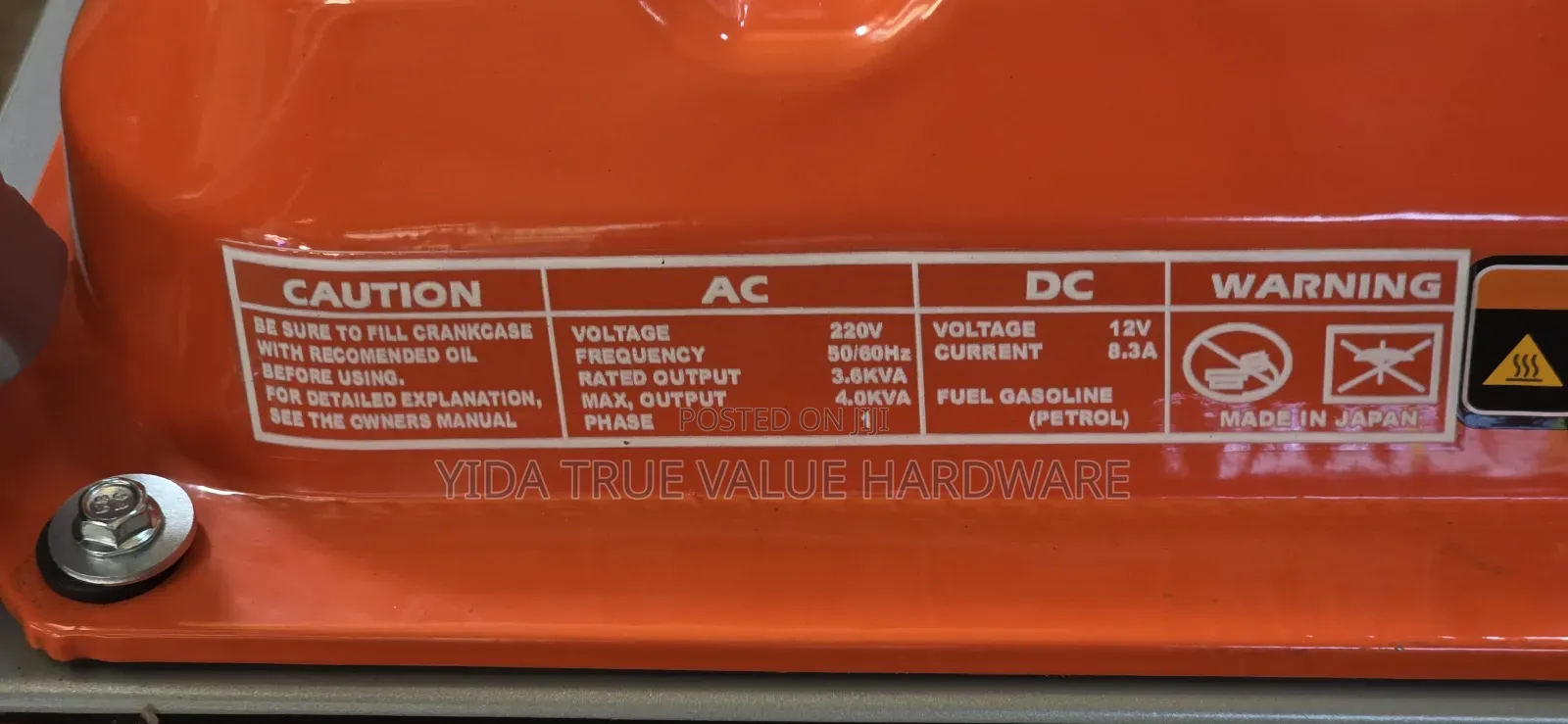 Generator Honda 4kva H700