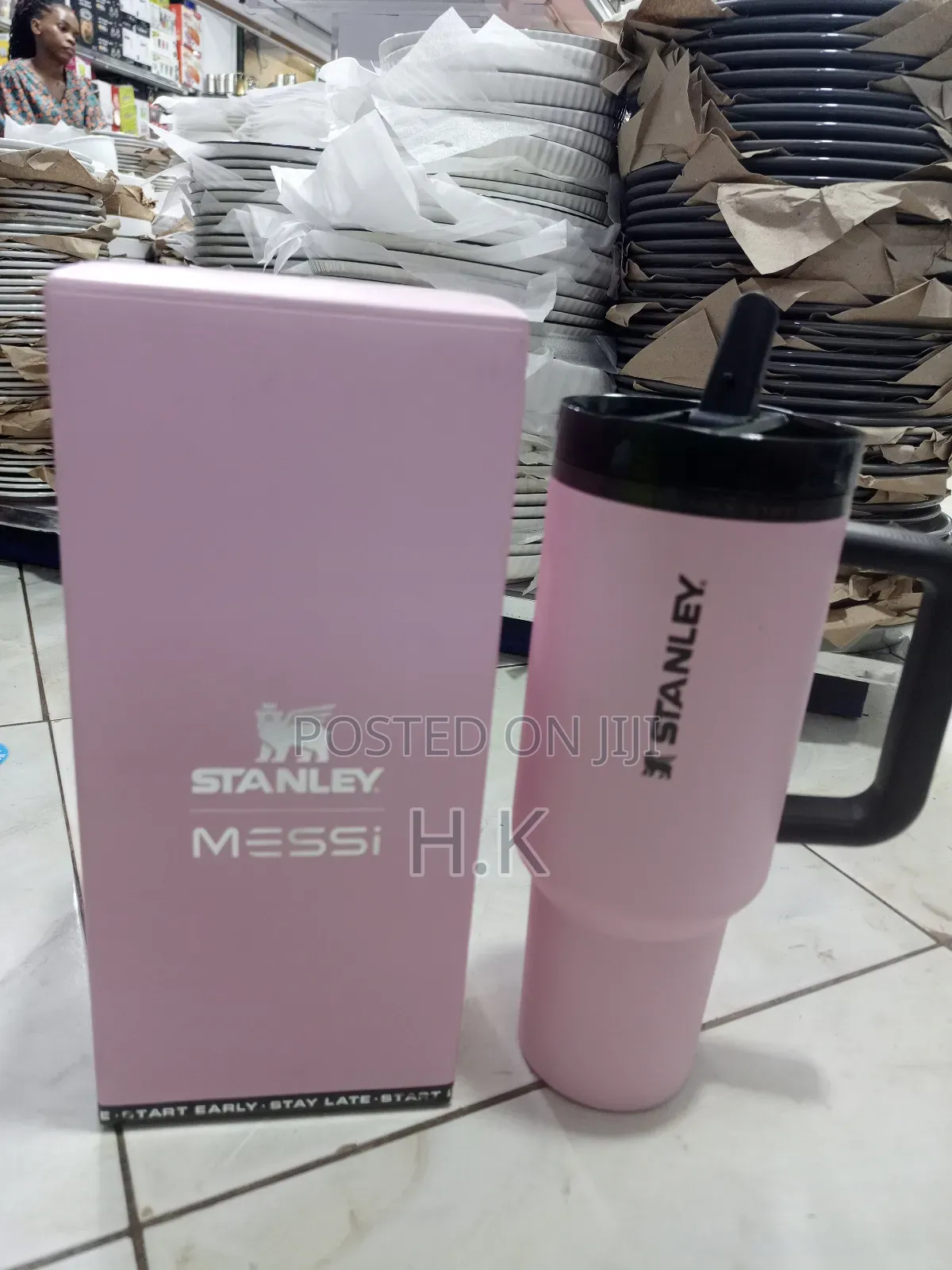 Pink 40 Oz Stanley Quencher Protour Flip Straw Tumbler