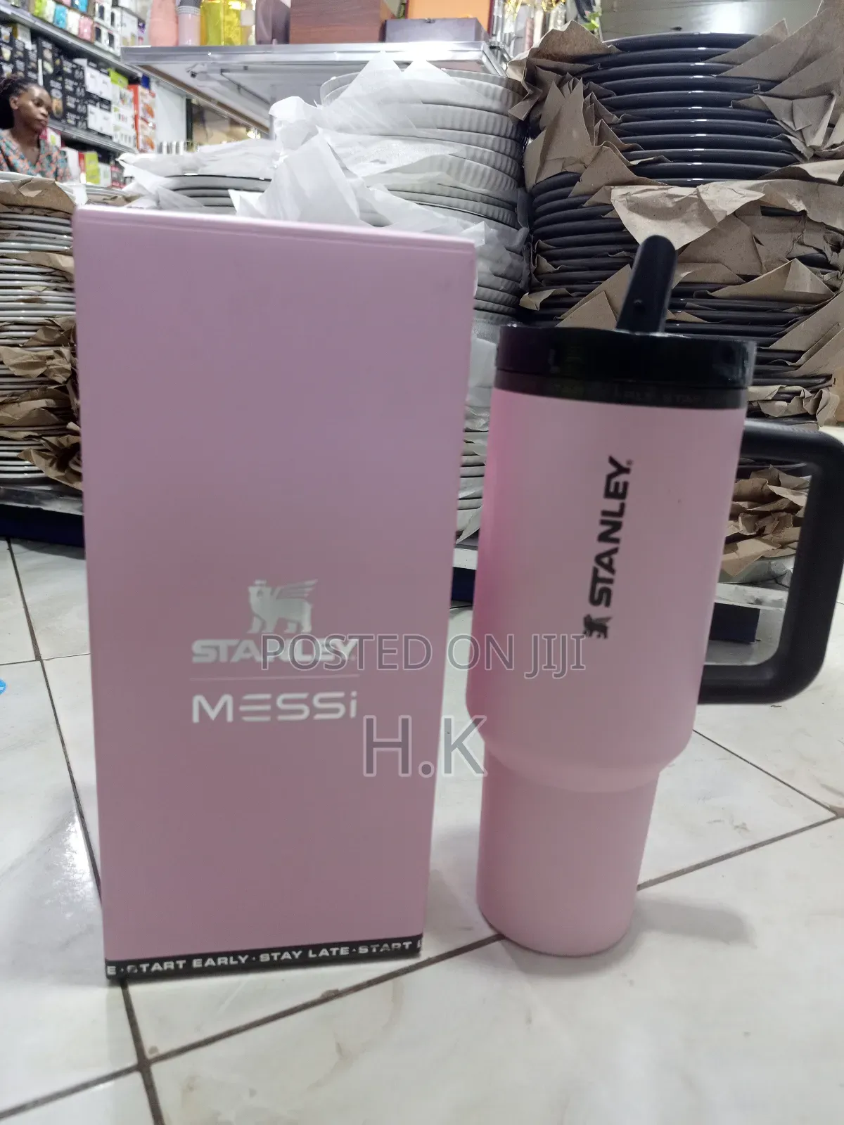 Pink 40 Oz Stanley Quencher Protour Flip Straw Tumbler