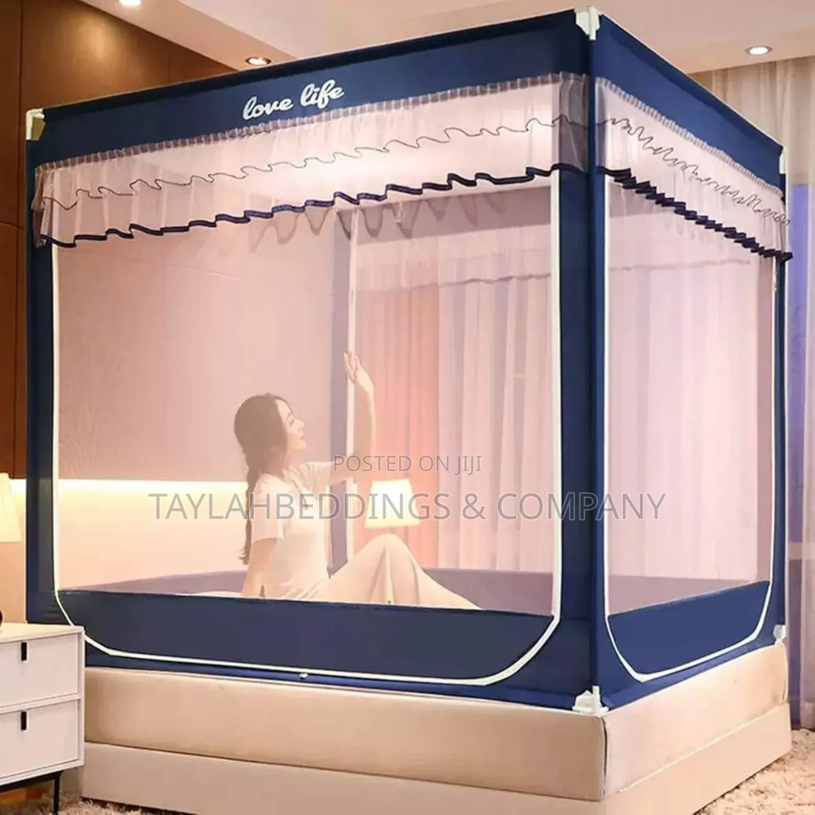 Mosquito Net, Bed Canopy for Double and Single Bed