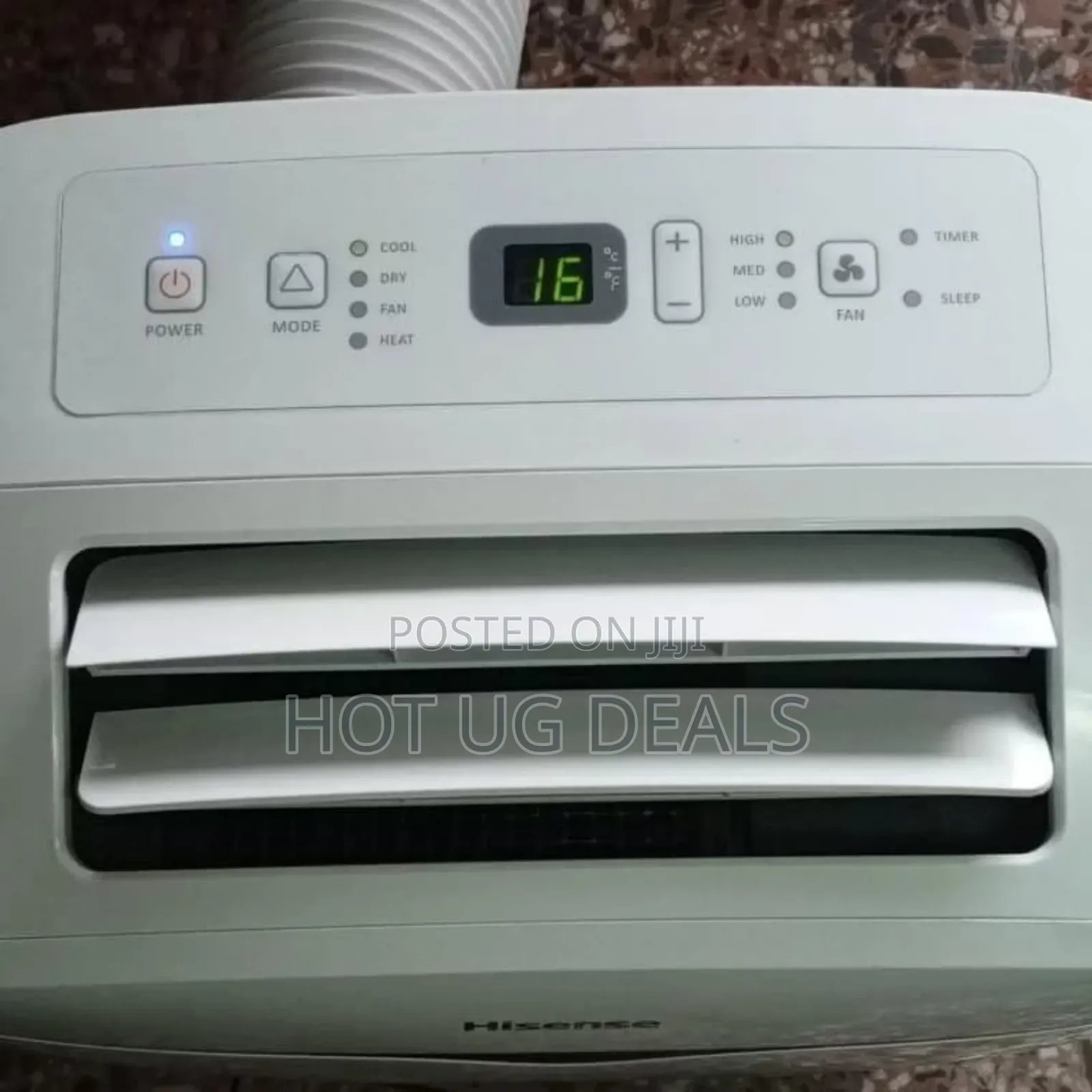 Hisense 12,000 Btu Mobile Air Conditioner White