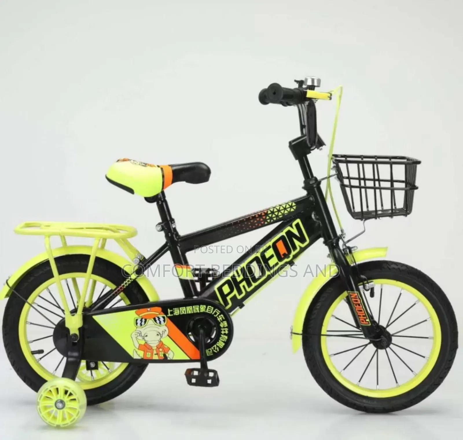 Phoeqn Kids Bicycle Green