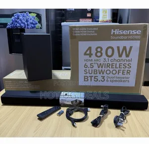 Hisense 3100 2.1-Channel Soundbar With Wireless Subwoofer