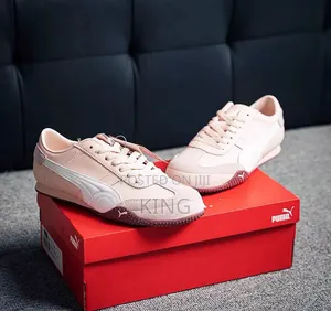 Puma Bella Ut Leather Pink Sneakers