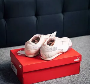 Loftus Puma Bella Ut Leather Pink Sneakers