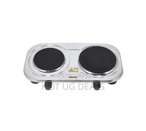 Geepas Stainless Steel Double Hot Plate 2500w - Silver