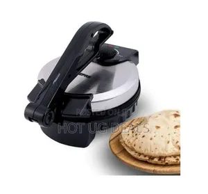 Geepas 8" Chapati,Roti Maker Non-Stick Coating