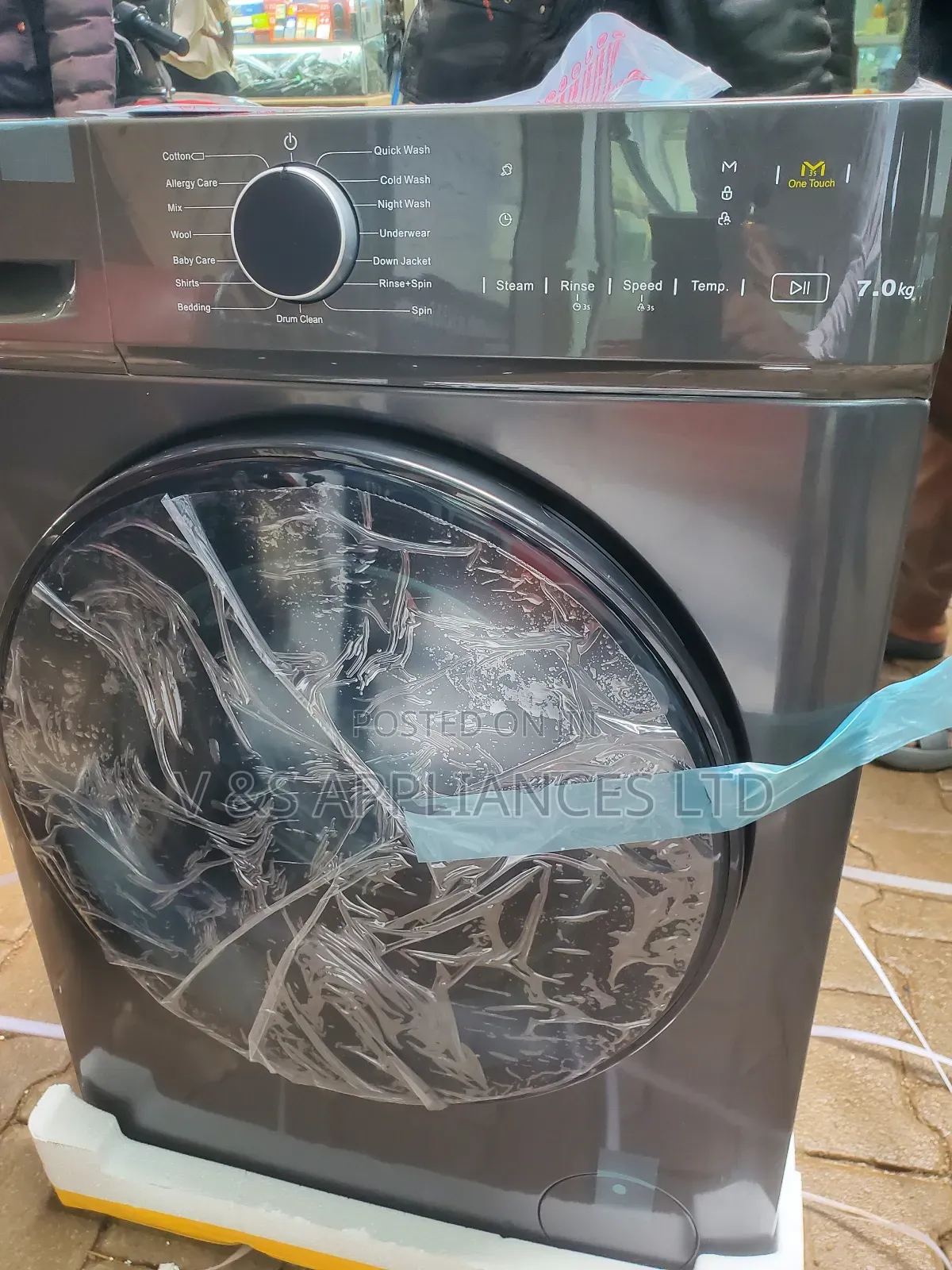 8kg Chiq Front Loader Washing Machine