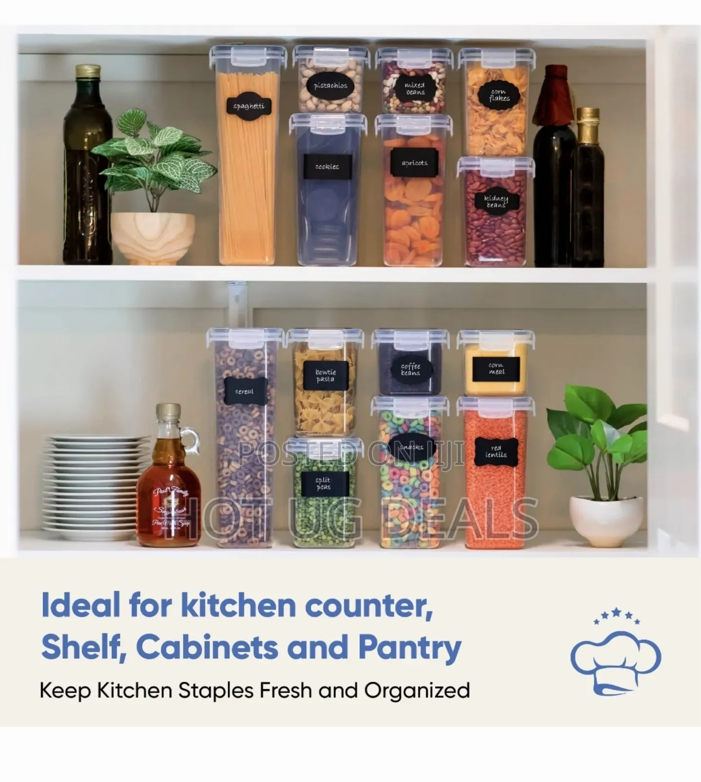 14pcs Airtight Food Storage Containers With Lids