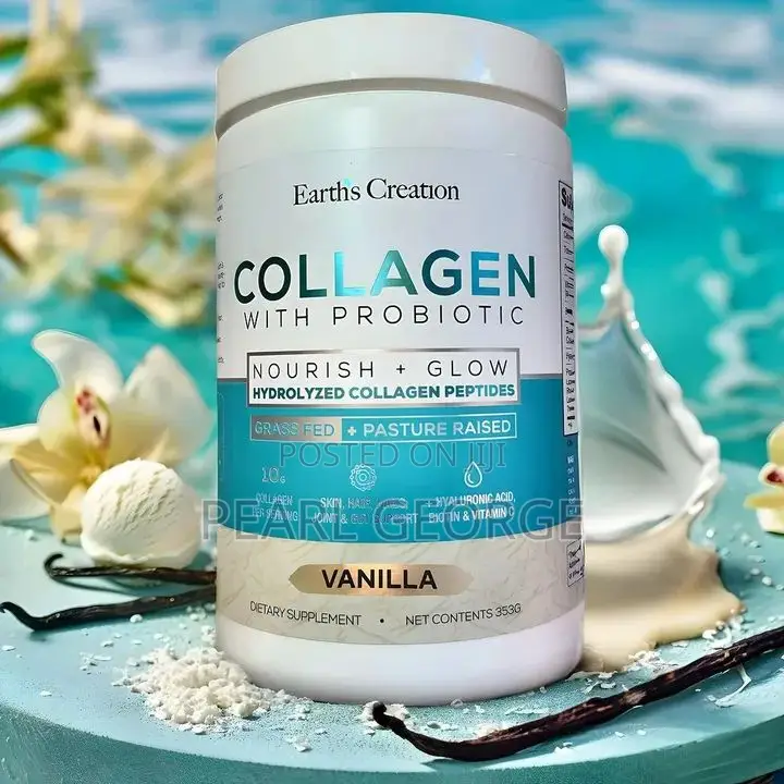 Earths Creation Collagen With Probiotic. Nourish+Glow