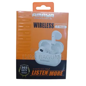Amaya Wireless Sports Earbuds - 20 HRS Playtime, 1yr Warrant