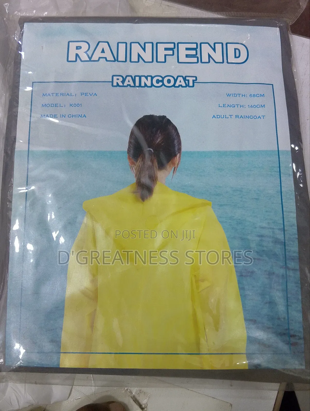 Free Sized Raincoats