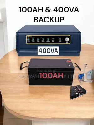 1.2kwh Power Backup System/100ah 400va Power Backup