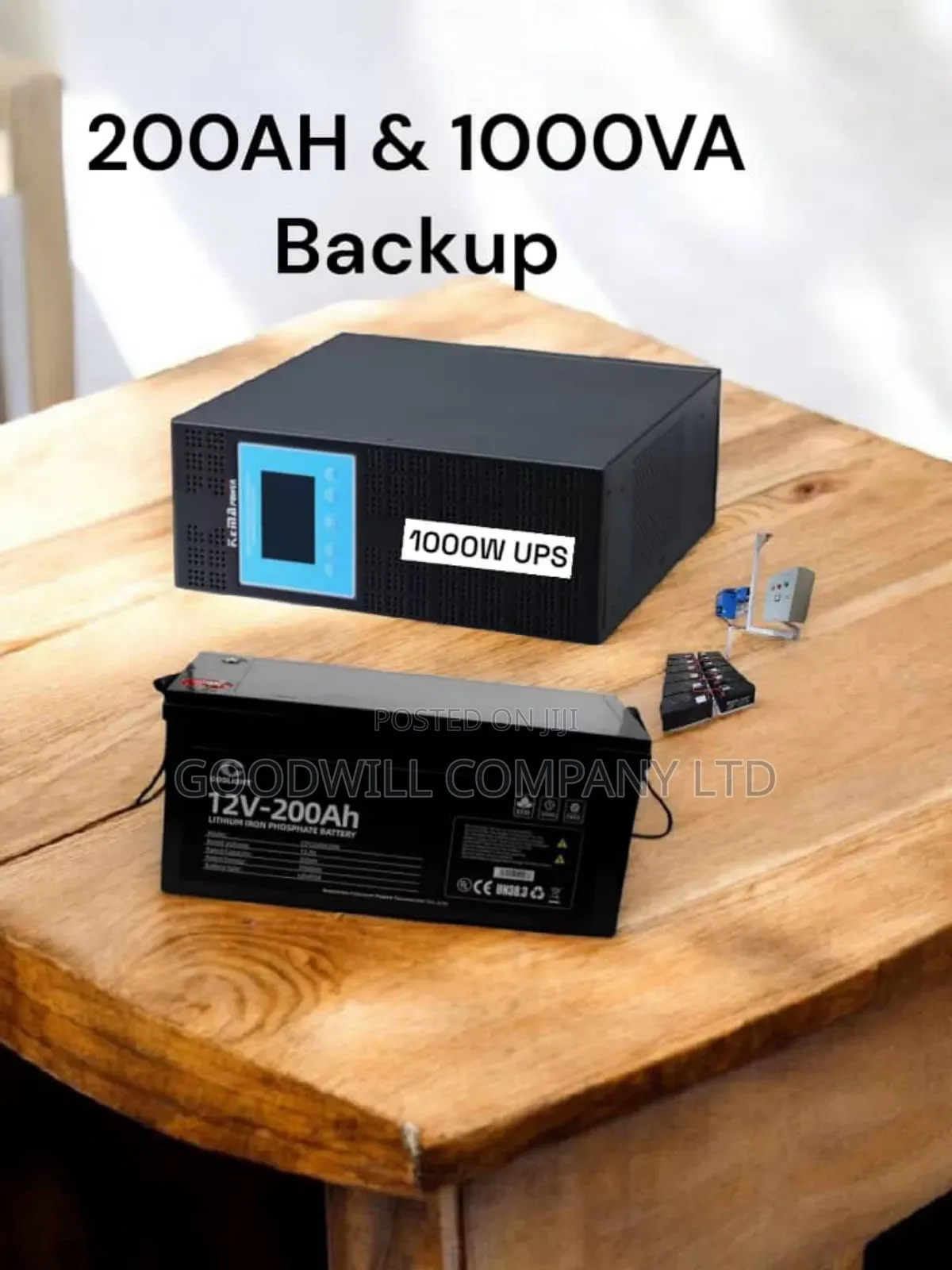 2.4kwh Power Backup System/200ah 1000va Power Backup
