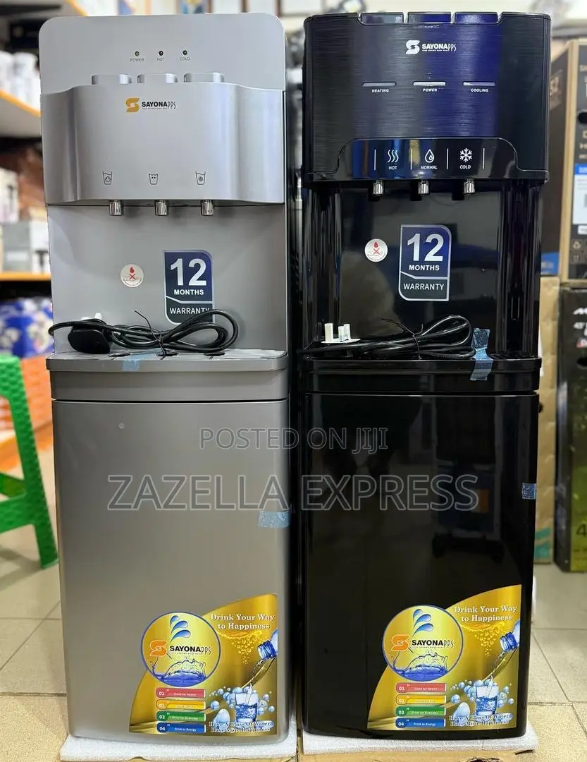 Sayona 3 Taps Water Dispenser With Compresser
