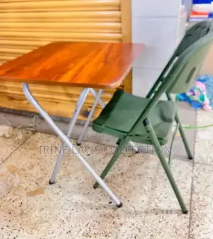 Foldable Reading Table and Chair