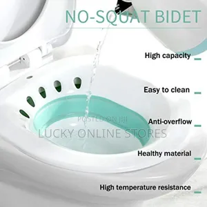Sitz Bath Toilet With Flusher