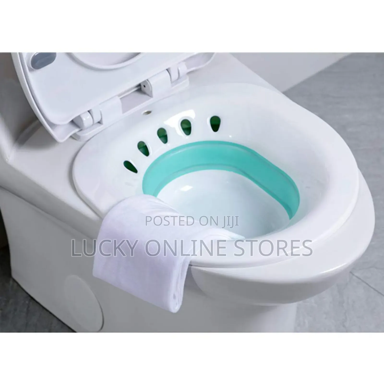 Sitz Bath Toilet With Flusher