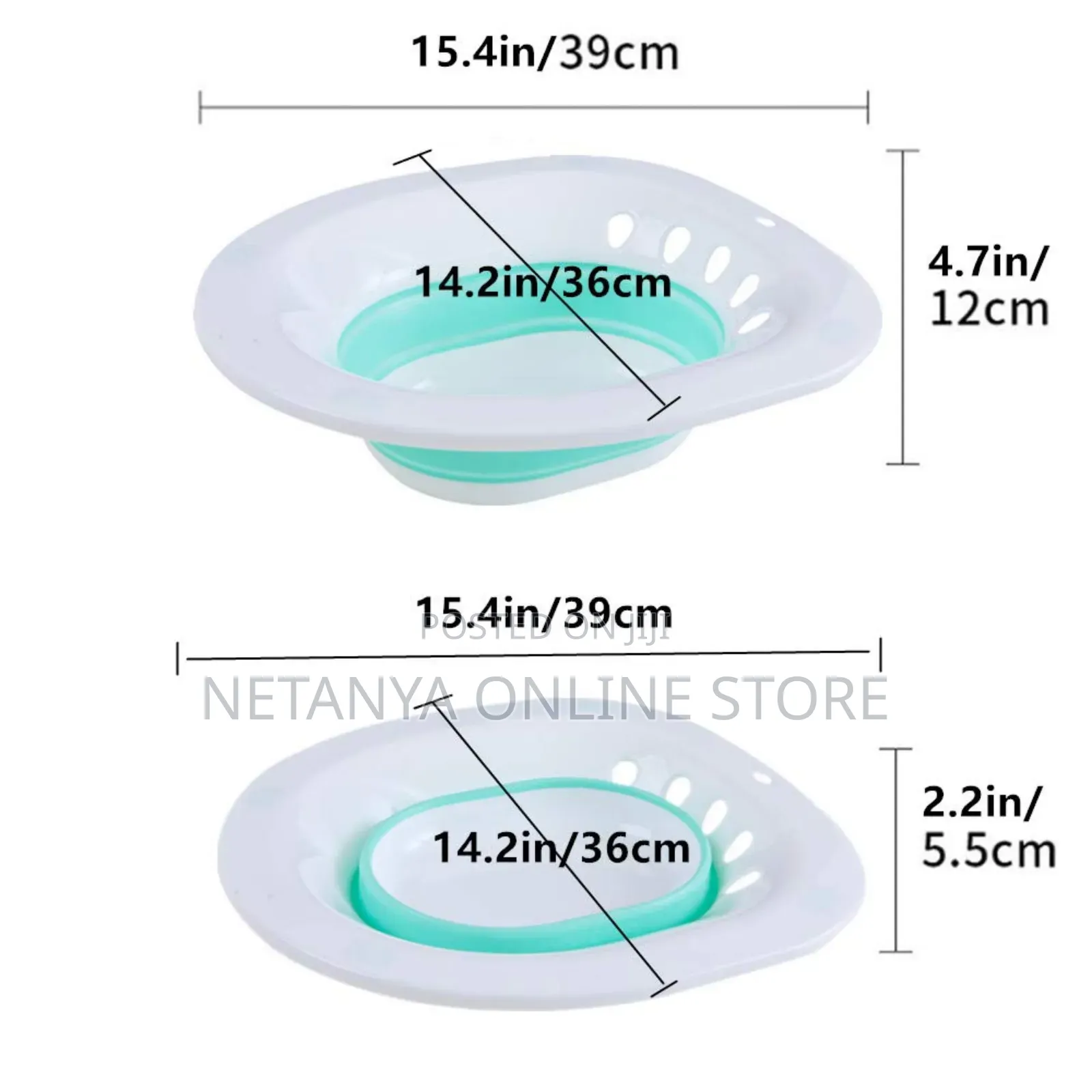Portable Folding Women Sitz Bath
