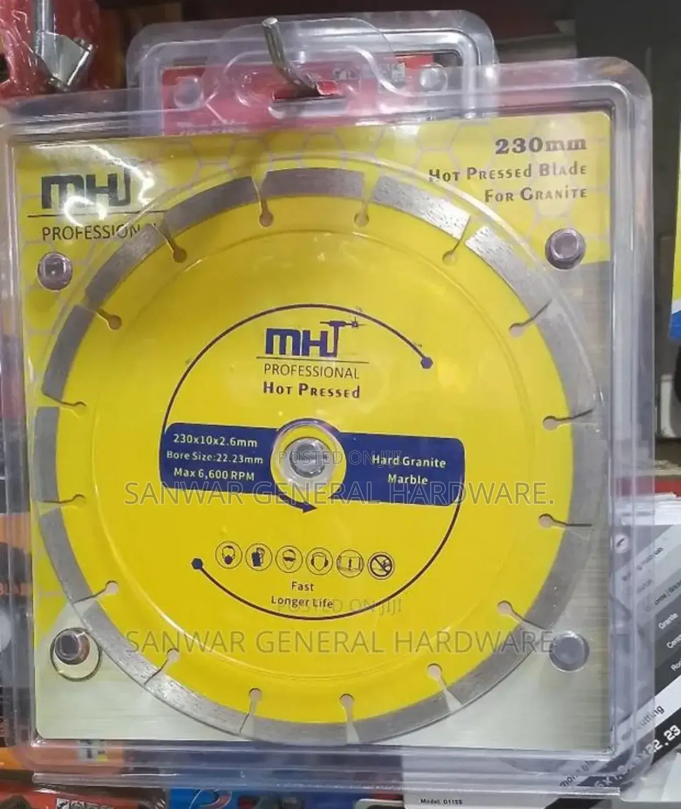 Mht,9" Concrete Cutting Blades.