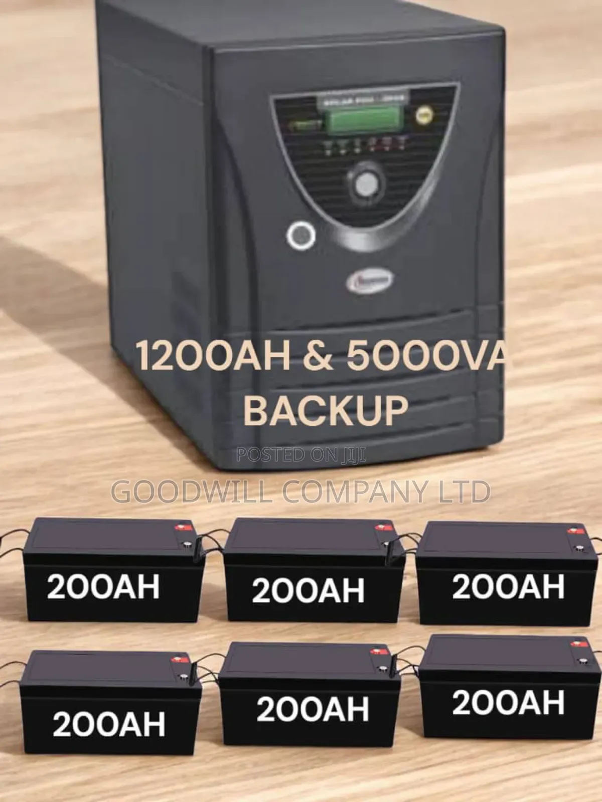 29kwh Power Backup System/1200ah 5000va Power Booster