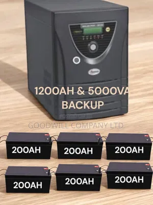 29kwh Power Backup System/1200ah 5000va Power Booster