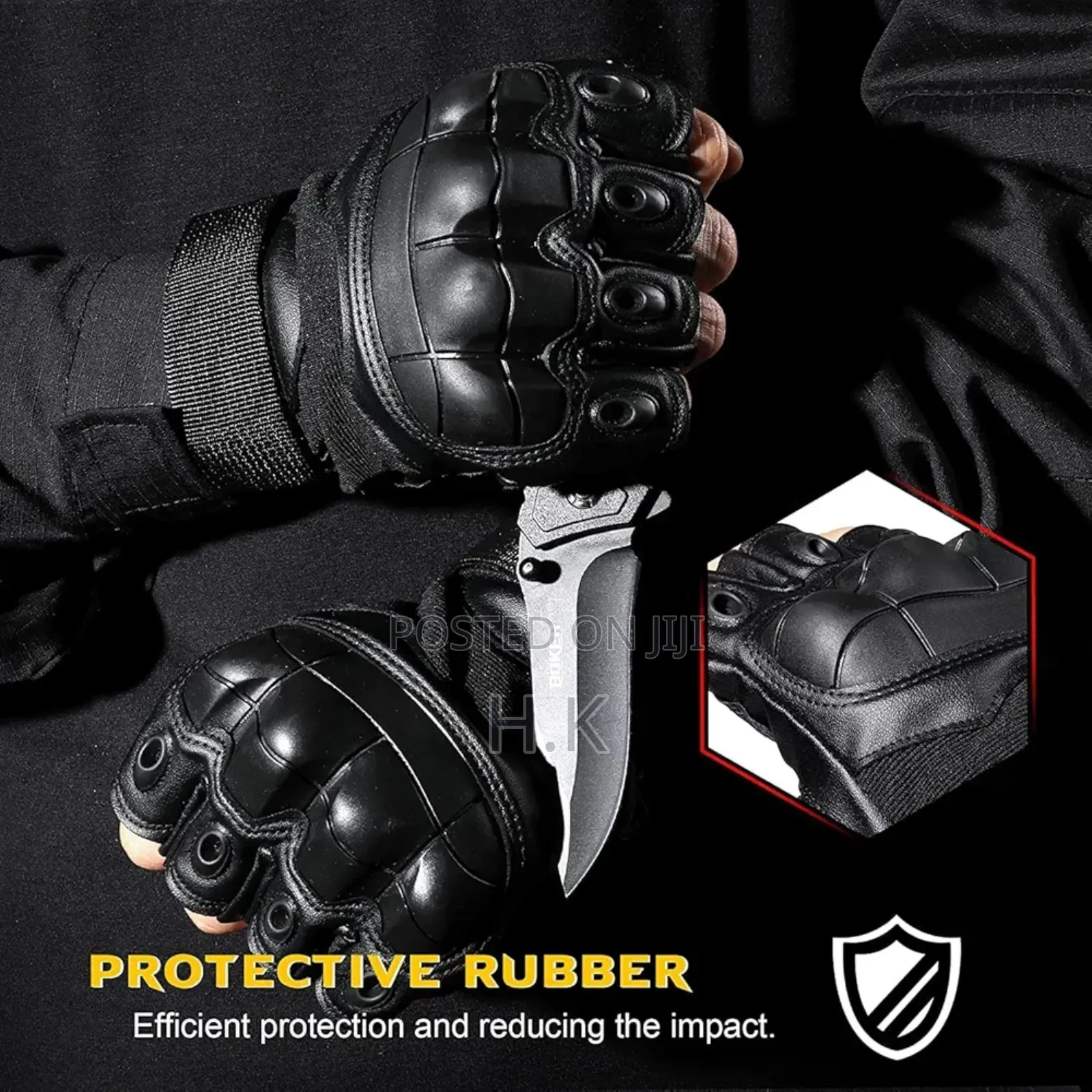 Anti-slip Half Finger Riding Gloves