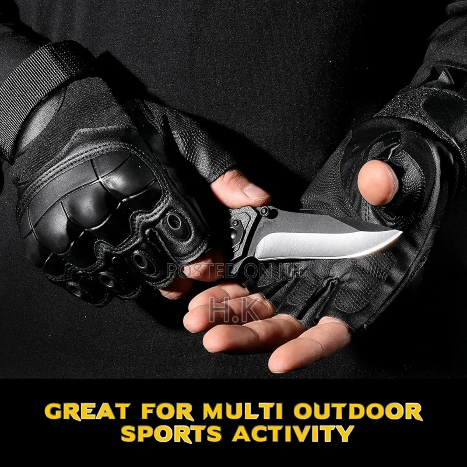 Anti-slip Half Finger Riding Gloves