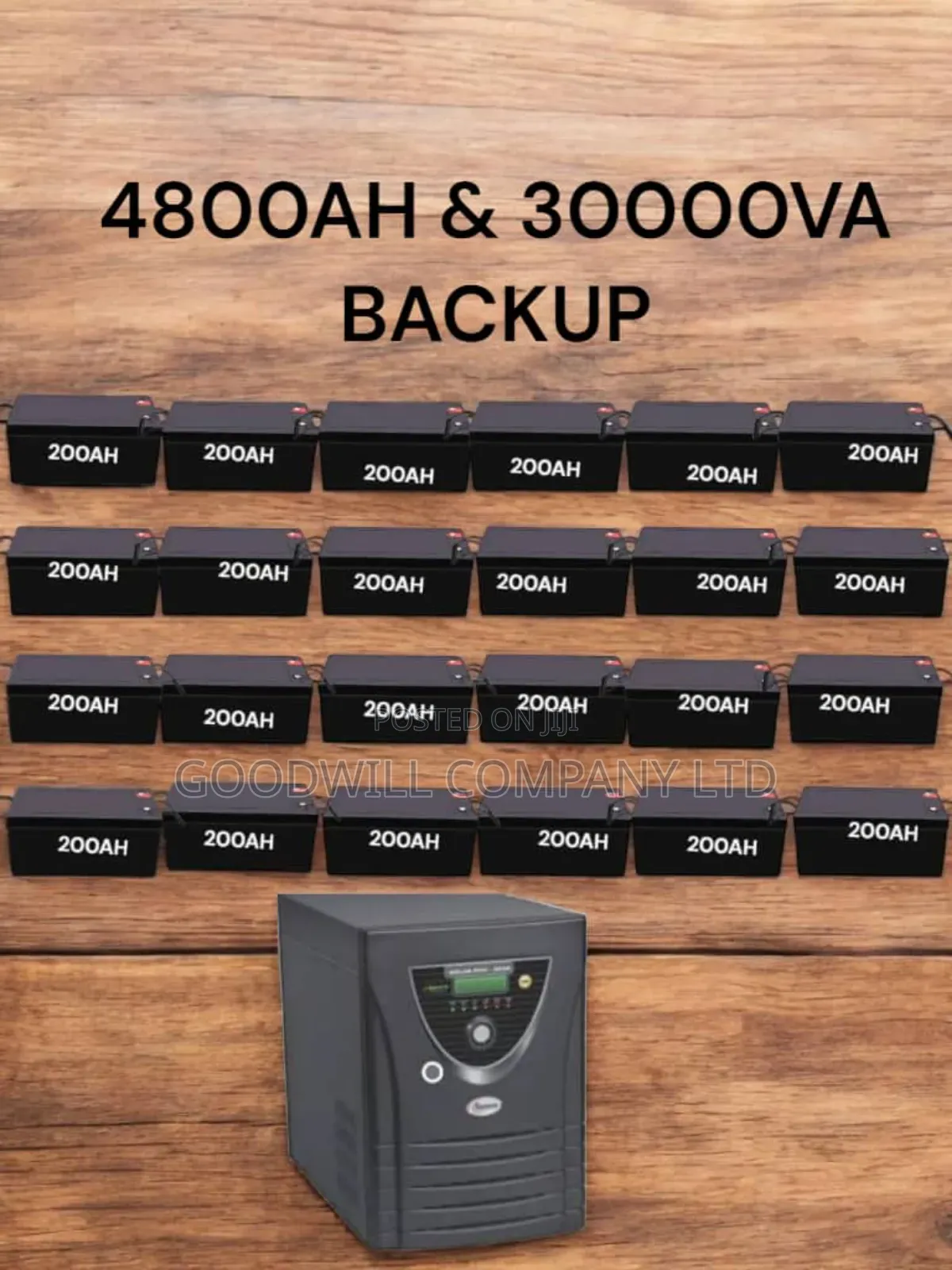 115.2kwh Power Backup System/Power Booster