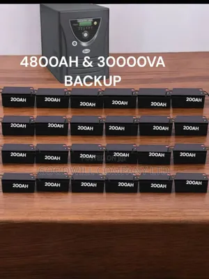 115.2kwh Power Backup System/4800ah 30000va Power Backup