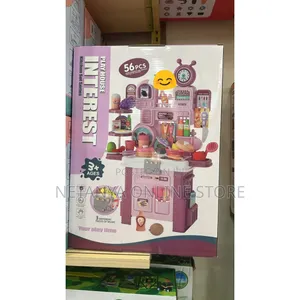 56pcs Children's Kitchen Play Set
