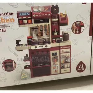Realistic Children's Kitchen Play Set(71pcs)